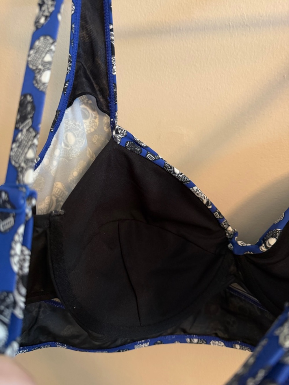 torrid Blue Floral High-Waist Underwire Bikini Set - Picture 4 of 8